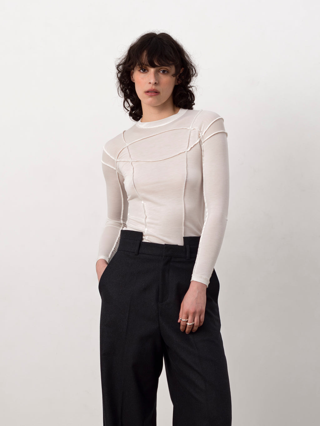 Intricate Seacell Jersey Top