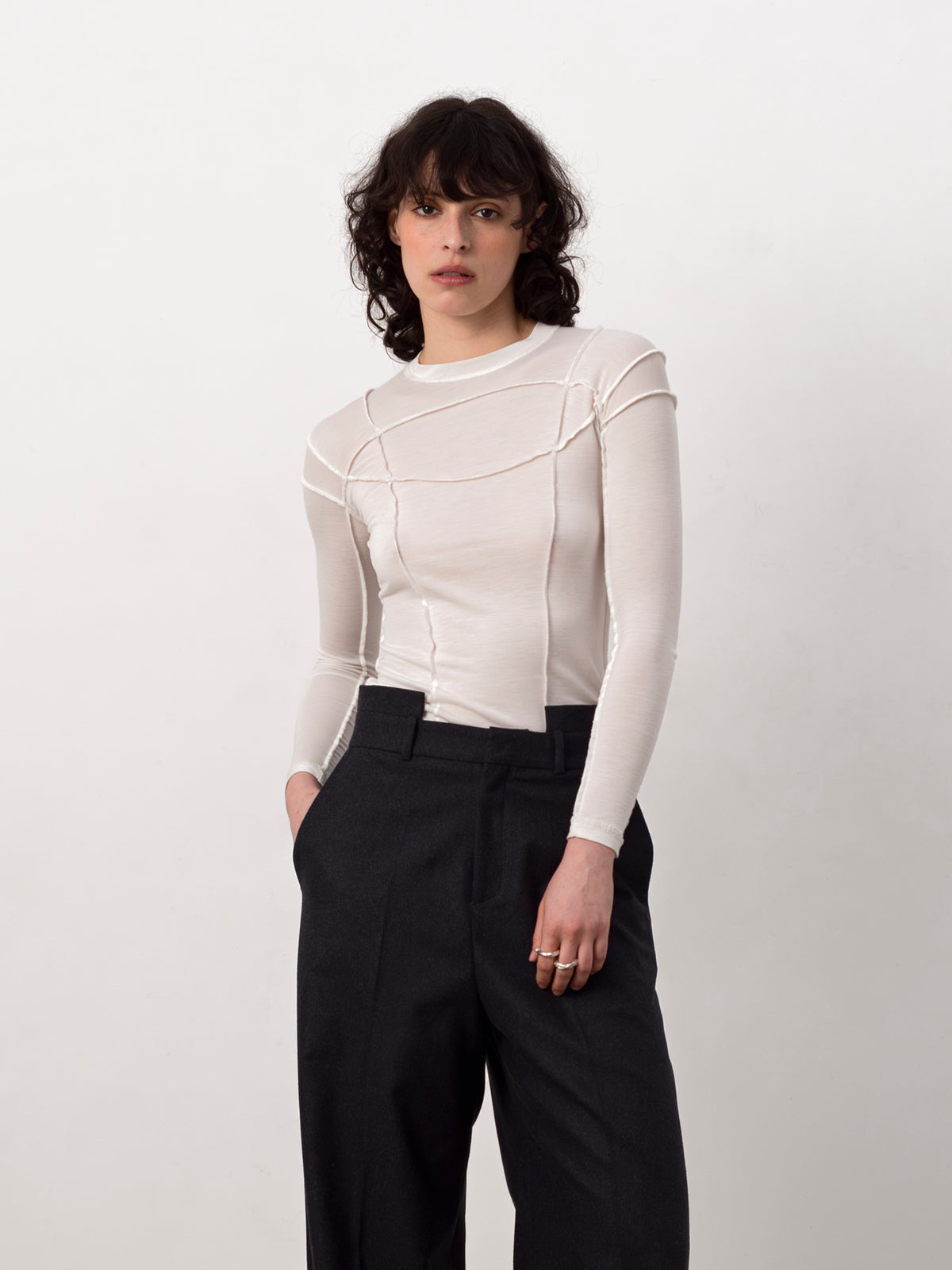 Intricate Seacell Jersey Top