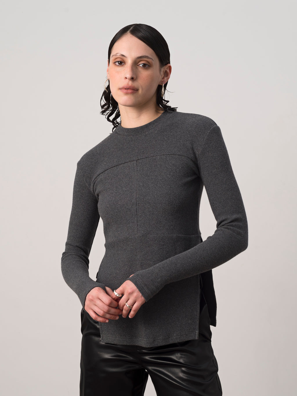 Yin Ribbed Knit Top