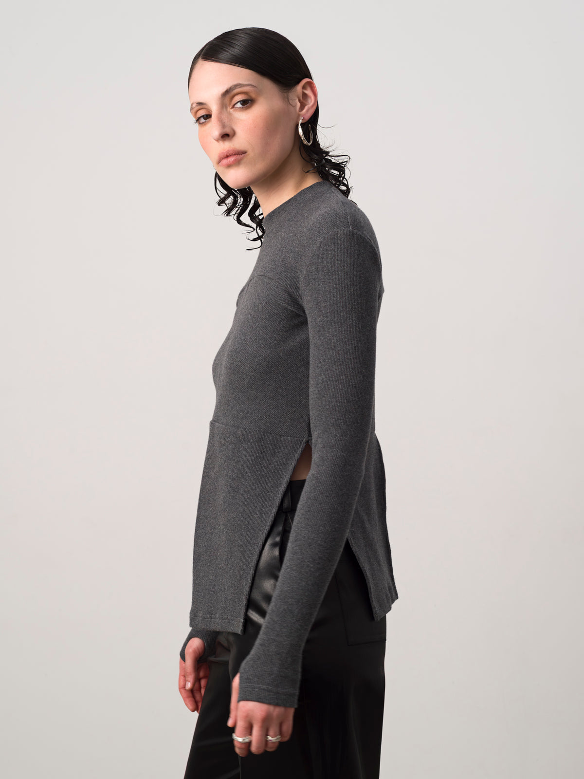Yin Ribbed Knit Top