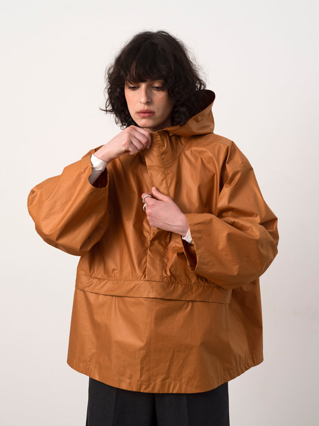 Burnt Orange Technical Anorak