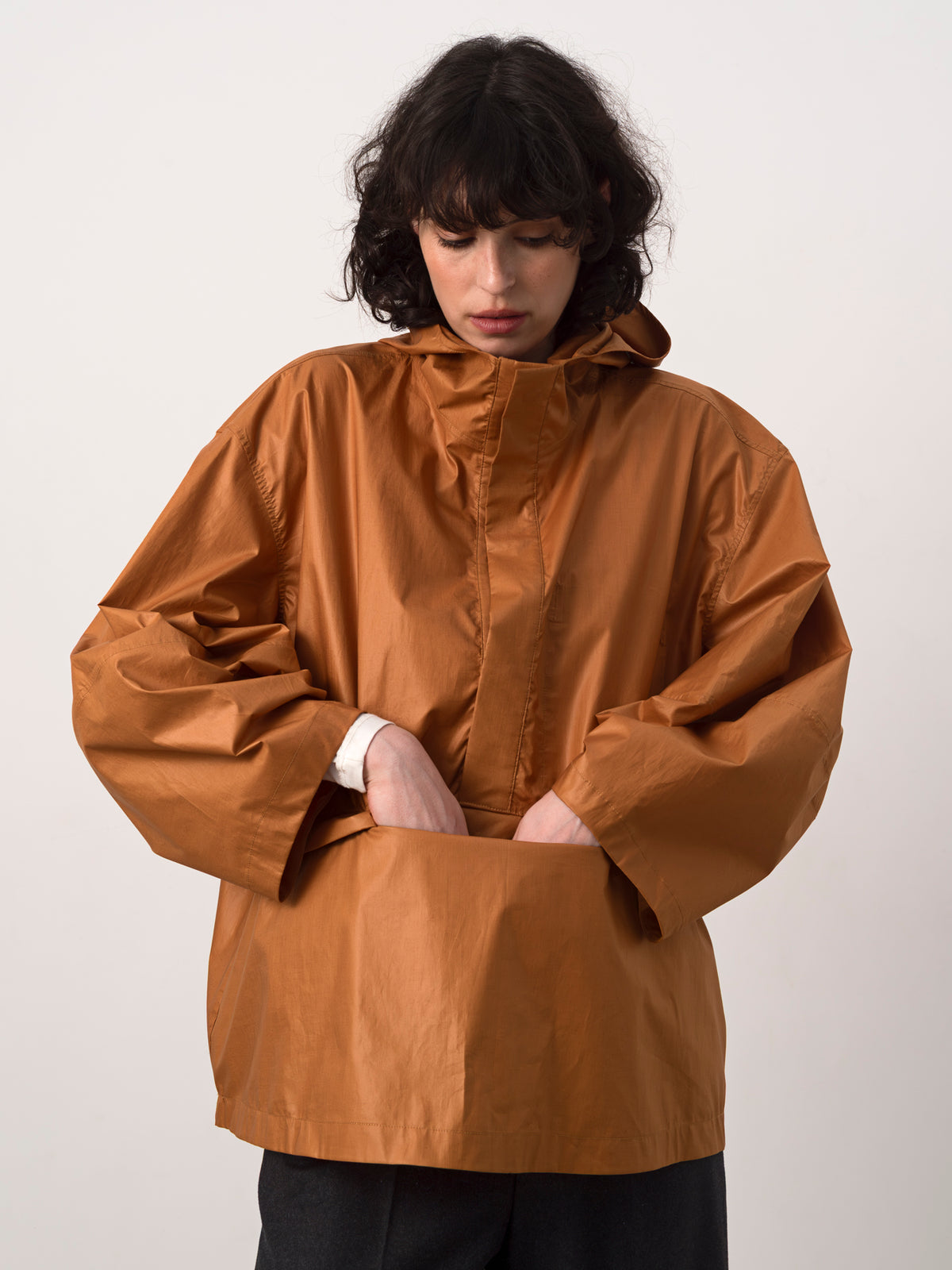 Burnt Orange Technical Anorak